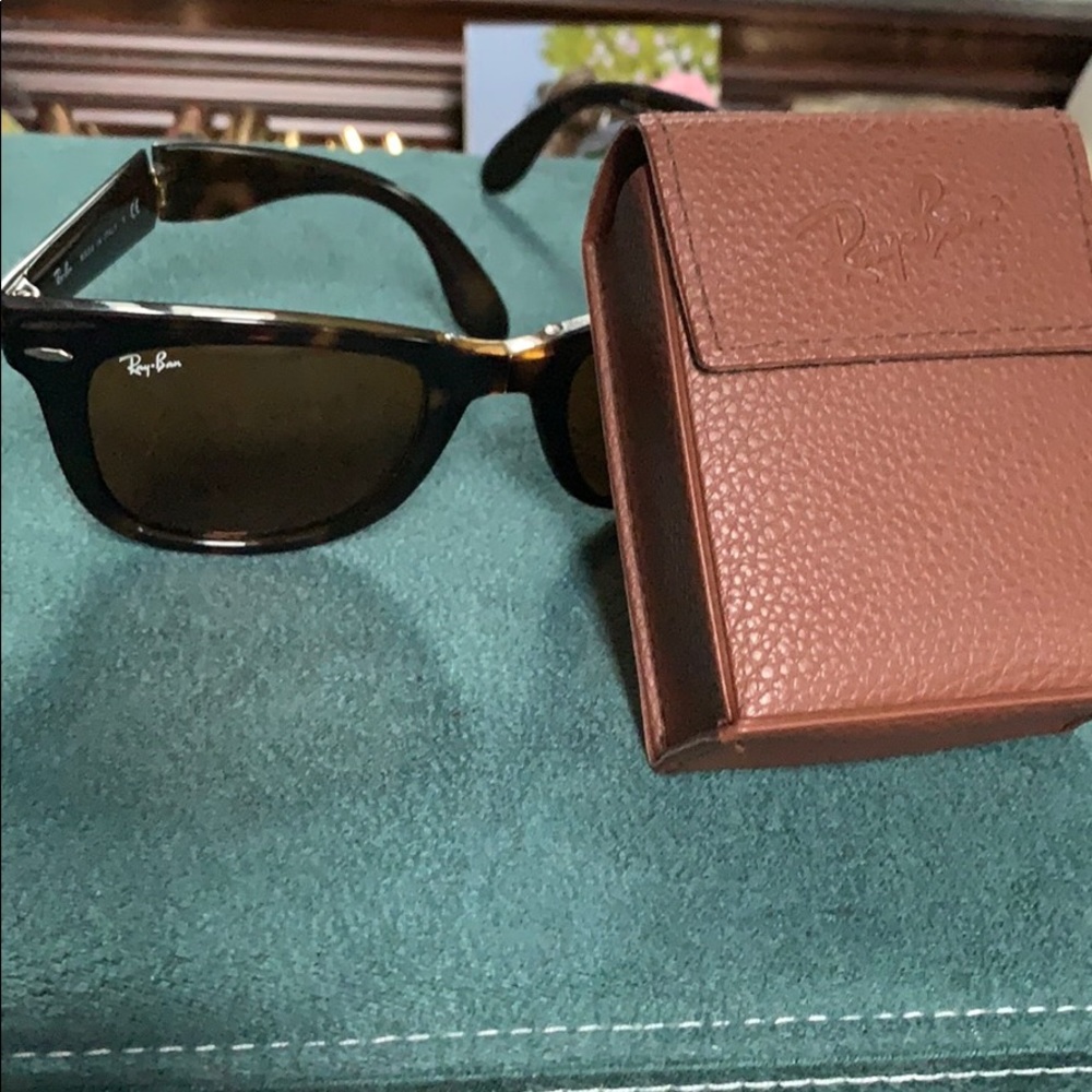 RayBan folding Wayfarer